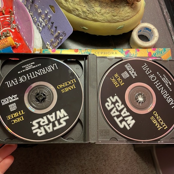 Star Wars Audiobook- Labyrinth of Evil Audiobook CD - Picture 4 of 4